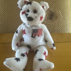 Set Of 3 Bear Beanie Babies