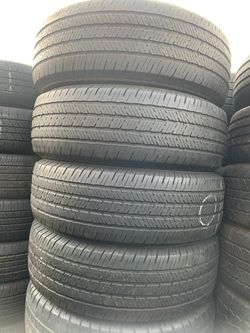 255-70-18 michelin set of 4 used tires $160 all 4 tires with installation