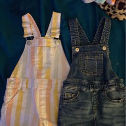 2 Pairs Of Overalls
