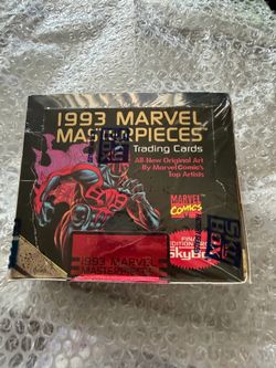 1993 Marvel Masterpieces Box Sealed