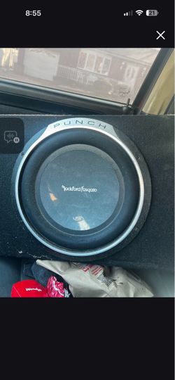 Rockford Fosgate Punch P3S Subwoofer in Box