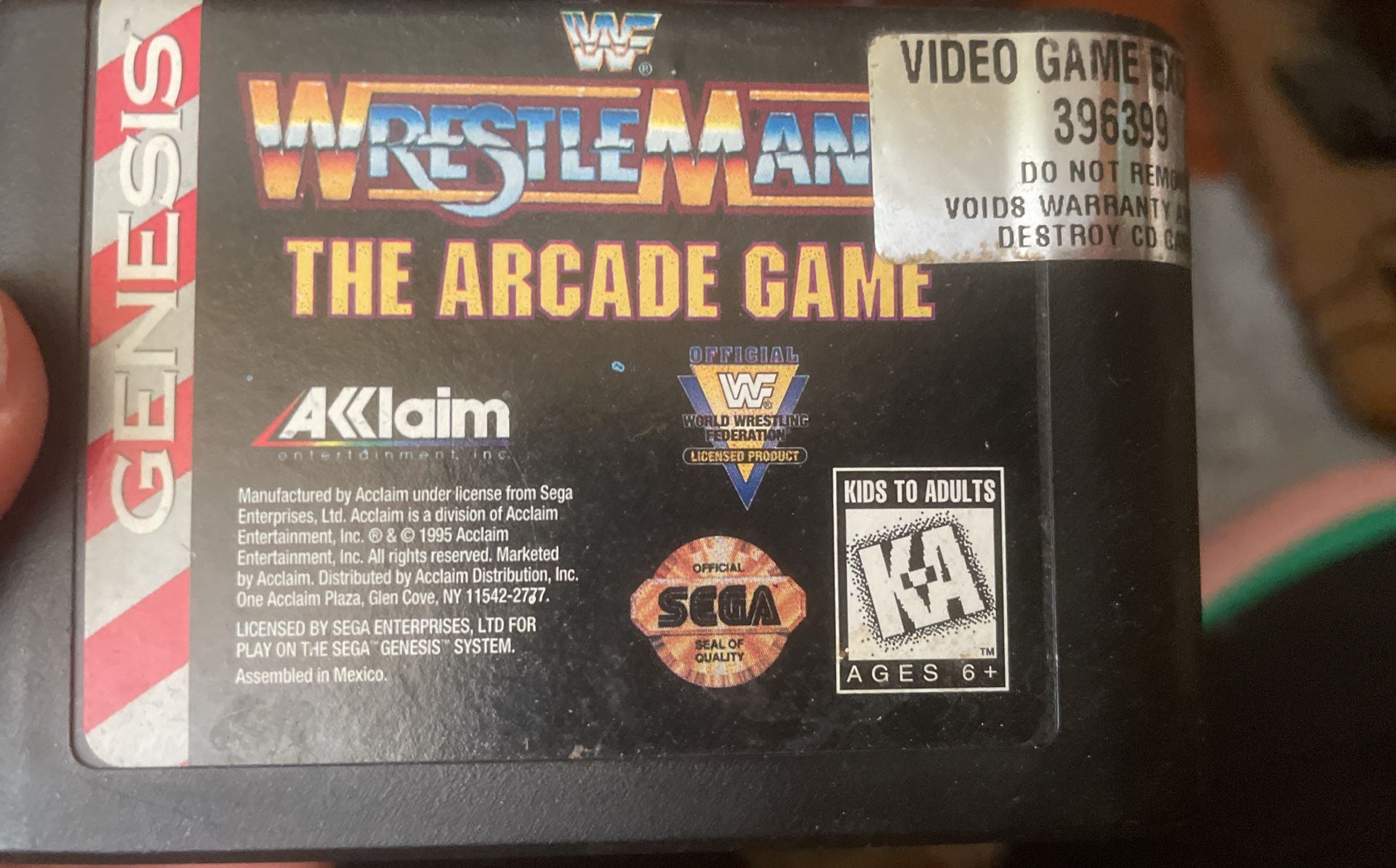 Wwf Wrestlemaina Arcade Saga Geneses.