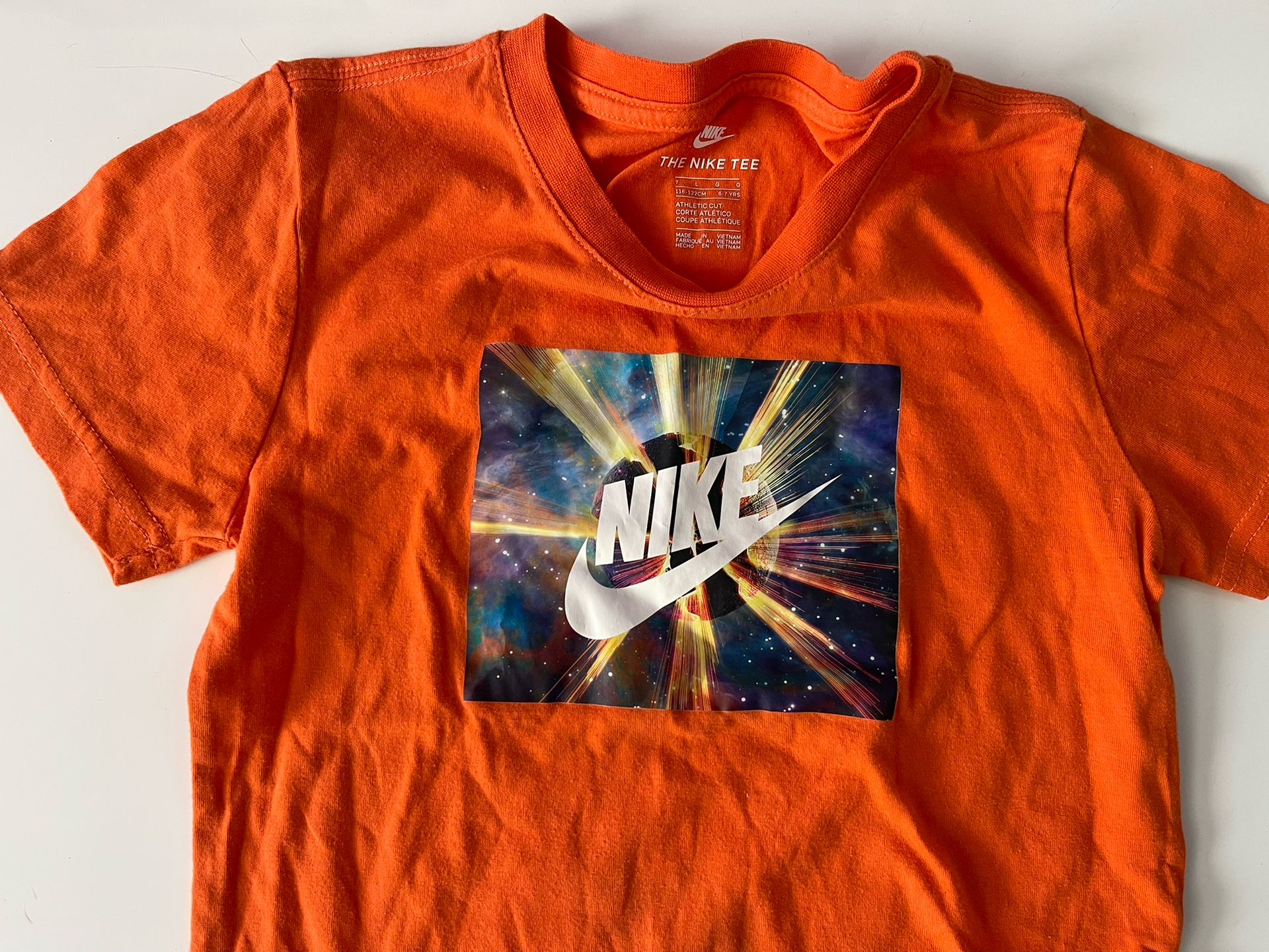 The Nike Tee Kids Graphic Tshirt Kids Size 7L