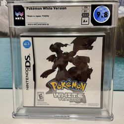 Pokemon White Version Nintendo DS (2011) - Sealed - Wata 9.8 A+