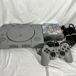 Playstation 1 With Games