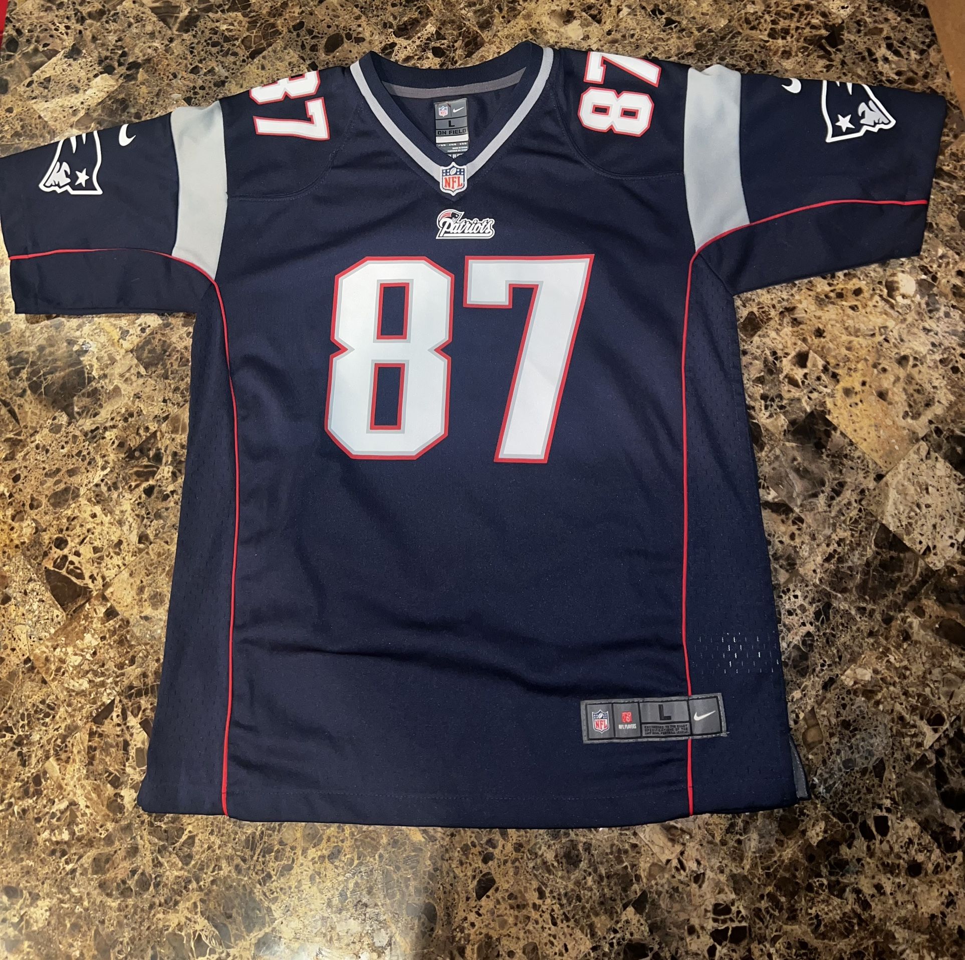 Rob Gronkowski Patriots Jersey size YOUTH LARGE