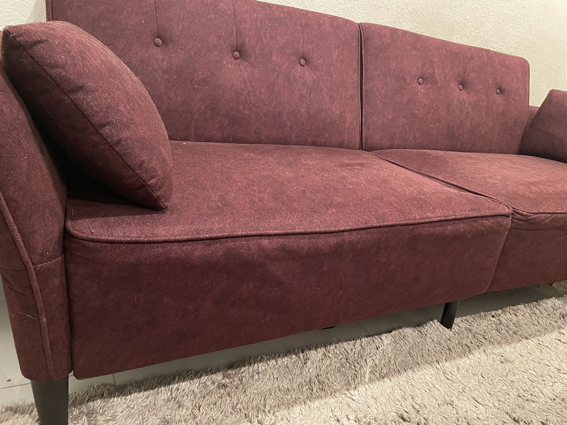 Futon Bed Sofa Comfy (like New)