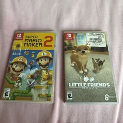 Nintendo Switch Games, Both Games in Cases