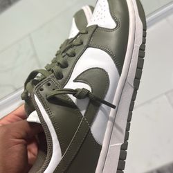 Green Nike Dunks Size 9.5 Women