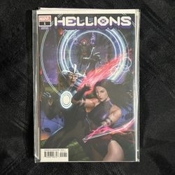 Marvel HELLIONS 2020 #1 WOO DAE SHIM 1:50 VARIANT NM/VF