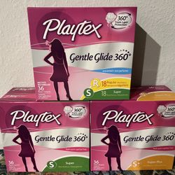 Playtex gentle glide 360 tampons