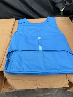 12 pieces sequel cooling vest:cold pack inserts universal,blue cotton/polyester $25 each