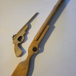 Vintage Wood Toy Guns