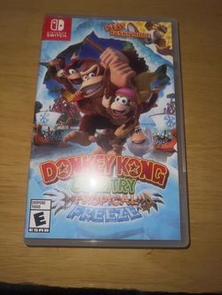 Donkey Kong Country Tropical Freeze Nintendo Switch