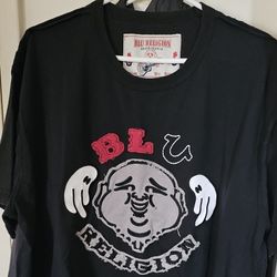 True Religion X Blue Boy Shirt