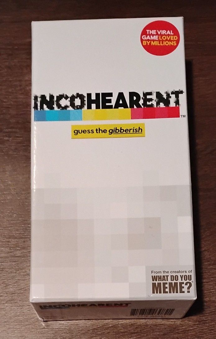 INCOHEARENT - guess the gibberish -new