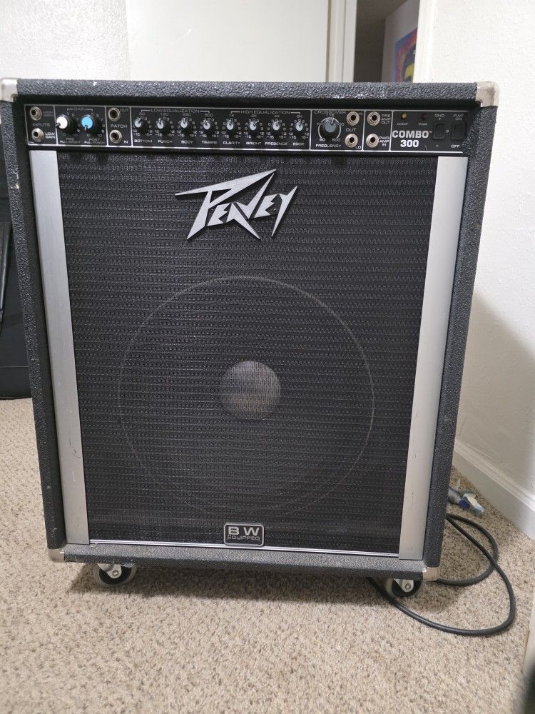 Peavey Combo 300 Bass Amp w/ Black Widow Speaker