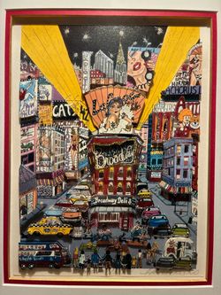 “Broadway Night” by Charles Fazzino