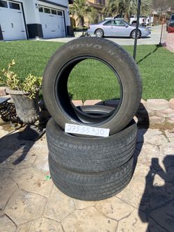 275. 55 R 20.  3 Tires