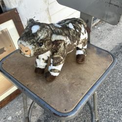 Heifer Please Co. Boutique Pig Plush “Joleen” – Handcrafted Farm Animal – Like New  Unique boutique plush pig by Heifer Please Co., a small-batch nove