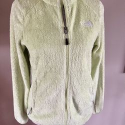 Women’s Small Fleece Jacket - Highlighter Green