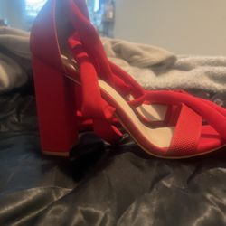 Size 8 Red Heels 