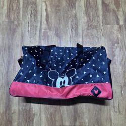 Disney Mickey Mouse BioWorld Womens Travel Duffle Weekender Carry 20” Travel Bag