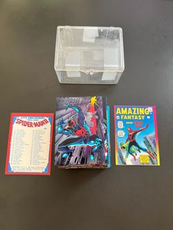 1992 AMAZING FANTASY SPIDER- MAN COMPLETE SET (1-90 )