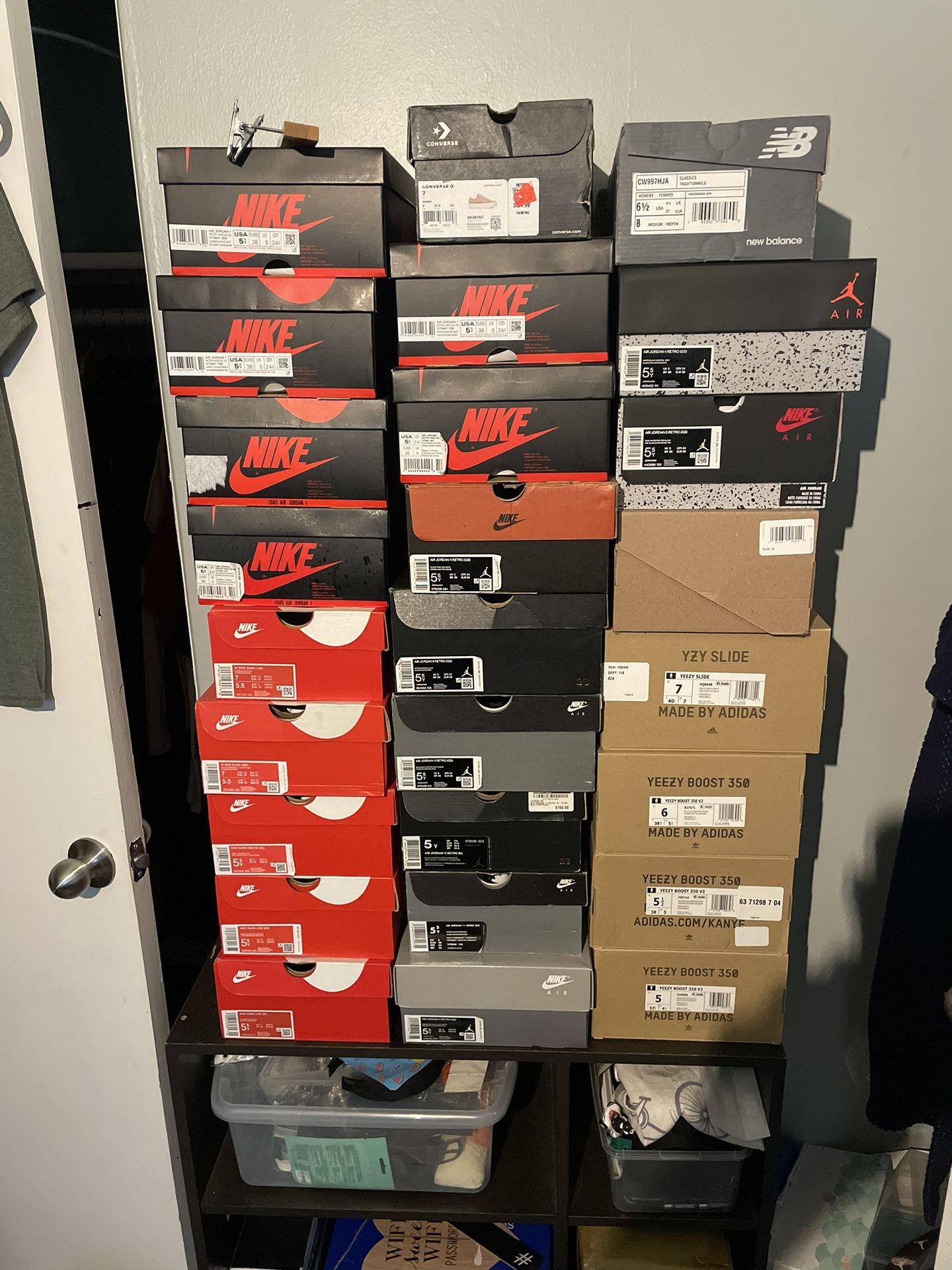 Bulk Sneaker Collection For Sale 