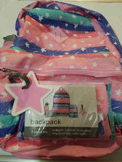 Backpack girls school