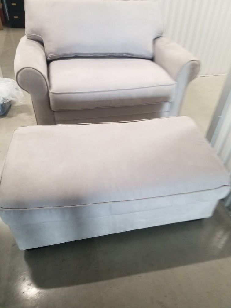 CHAIR and OTTOMAN 