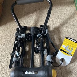 GRABER USA TRUNK MOUNT 2 BIKE UPRIGHT BICYCLE CARRIER RACK