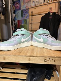 2022Air Force 1 Mid '07 LX 'Certified Fresh - Enamel Green' 8.5 men’s
