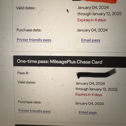 United Club Passes 2