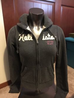 Hollister hoodie jacket $15 size S