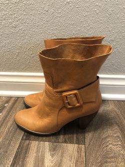 Faryl Robin Brand Boots in Caramel/Tan Size 8.5