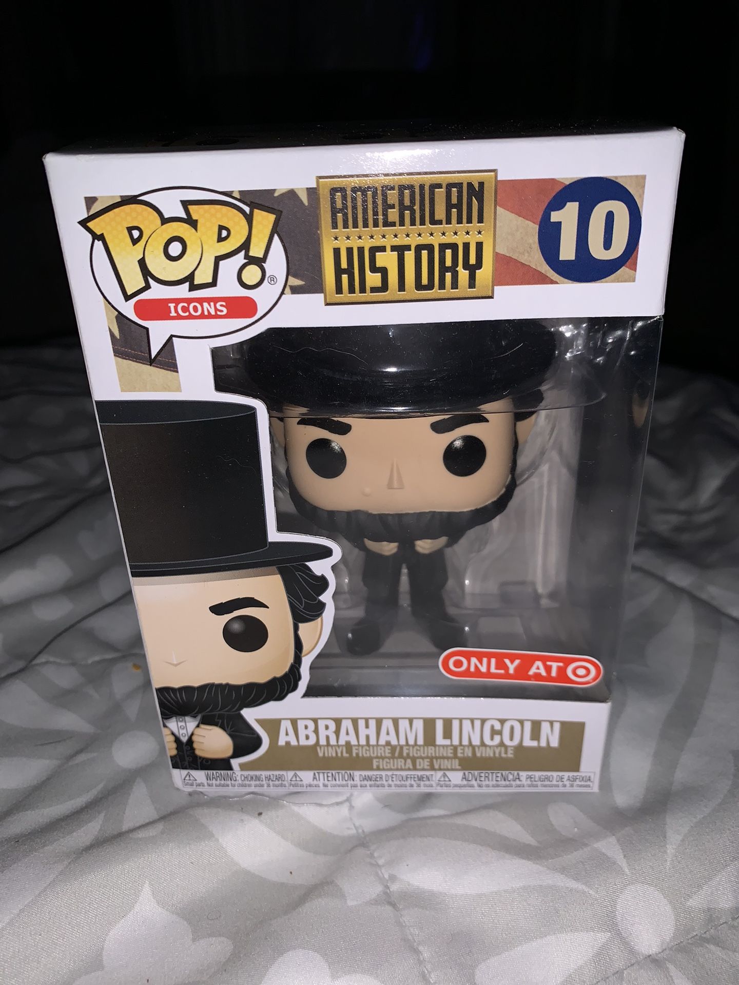 Vaulted Funko Pop Abraham Lincoln 2019 American History Series Target Exclusive