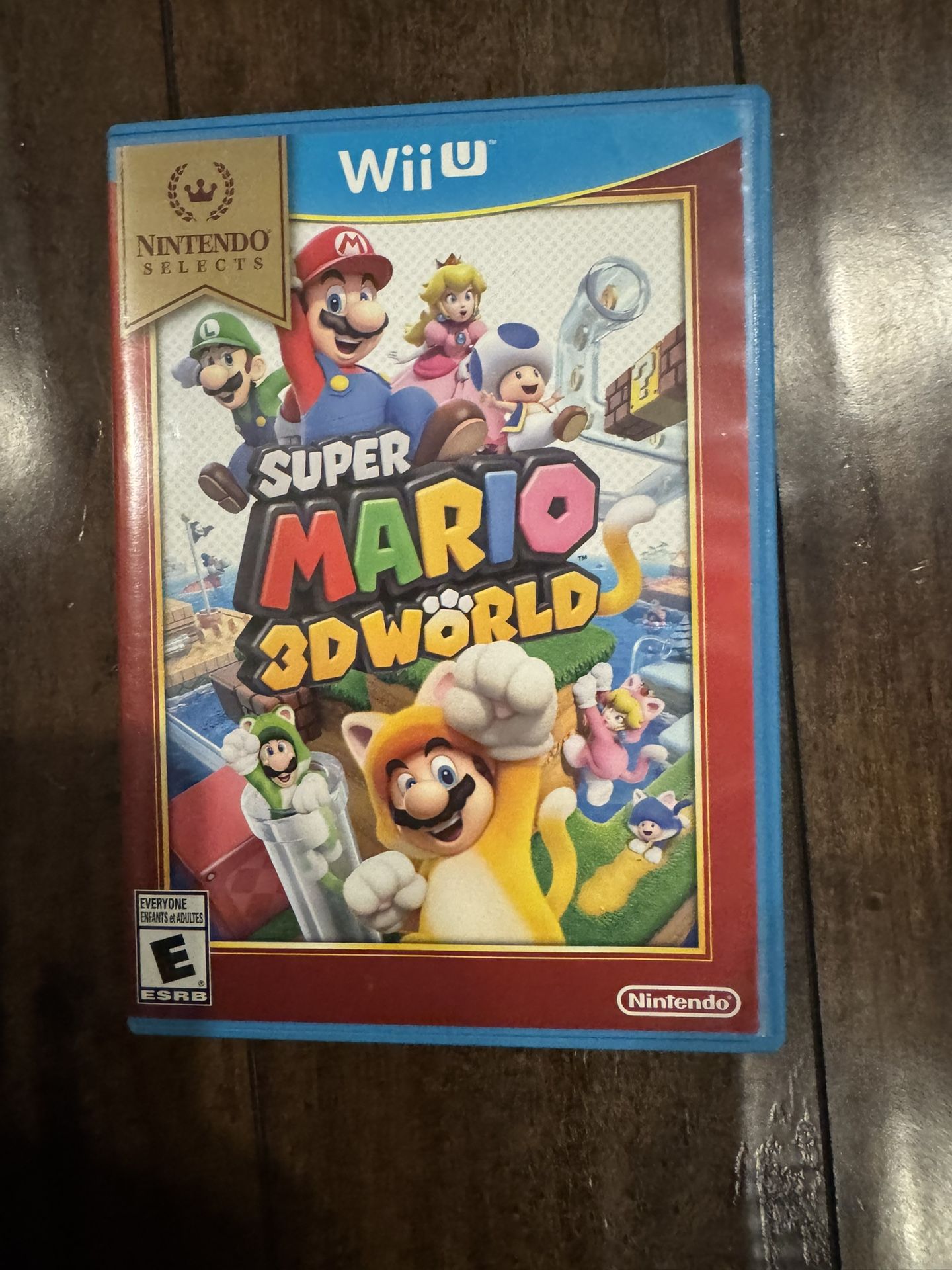 Super Mario 3D World For Wii U