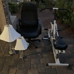 Lamp office chair Body exercise machine
