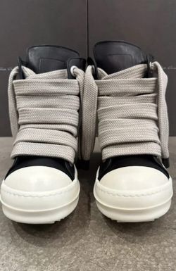 Rick Owen Jumbolace Hightop Sneaker