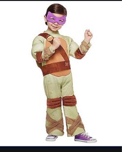 Boy's Toddler Teenage Mutant Ninja Turtles Donatello Costume