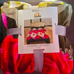 Ultra Soft Fleece Blanket Queen Size - Flannel Fleece Queen Blanket