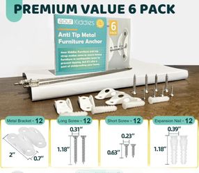 10 pack anti tip anchors