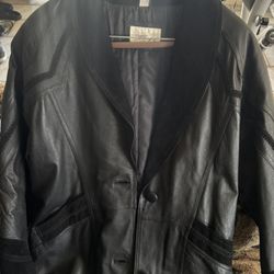 Vintage Worthington, Leather And Suede Jacket