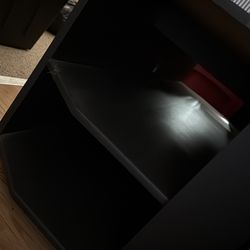 entertainment center , black