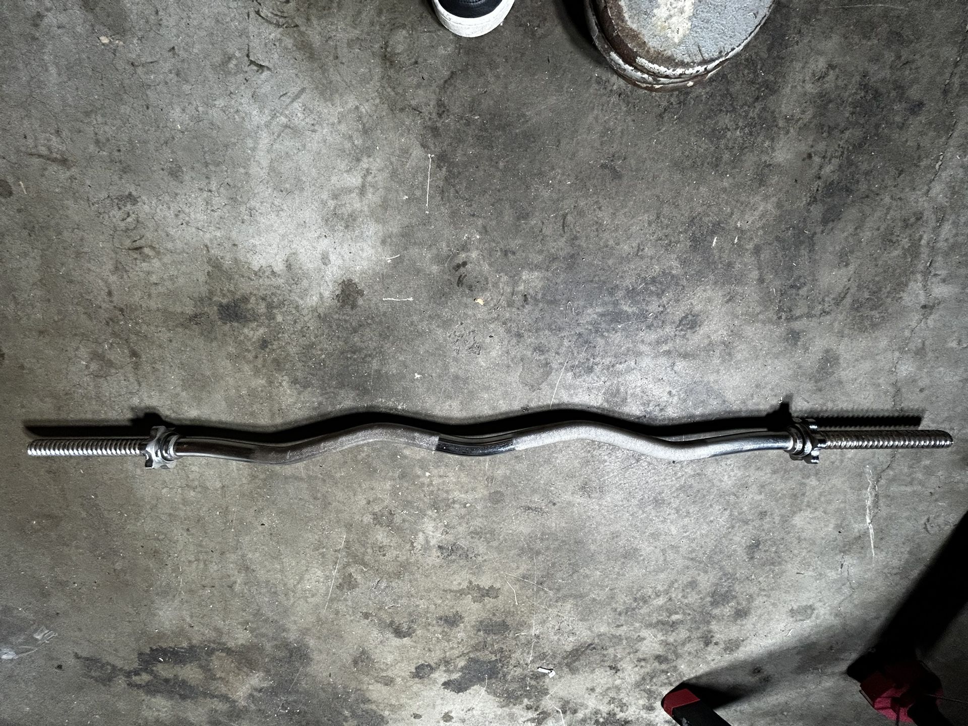 Ez Curl Bar Standard Plates