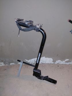 Performance hitch mounted bicycle carrier rack 3 bikes