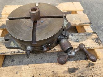 Troyke Rotary Table BH 9 MFG Made In U.S.A. Tool Garage Shop Tools