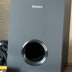 Sony Woofers and Speaker Bar