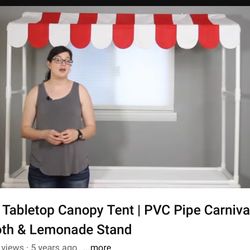 Circus Party Table Topper PVC Pipe Event Prop (without Fabric)